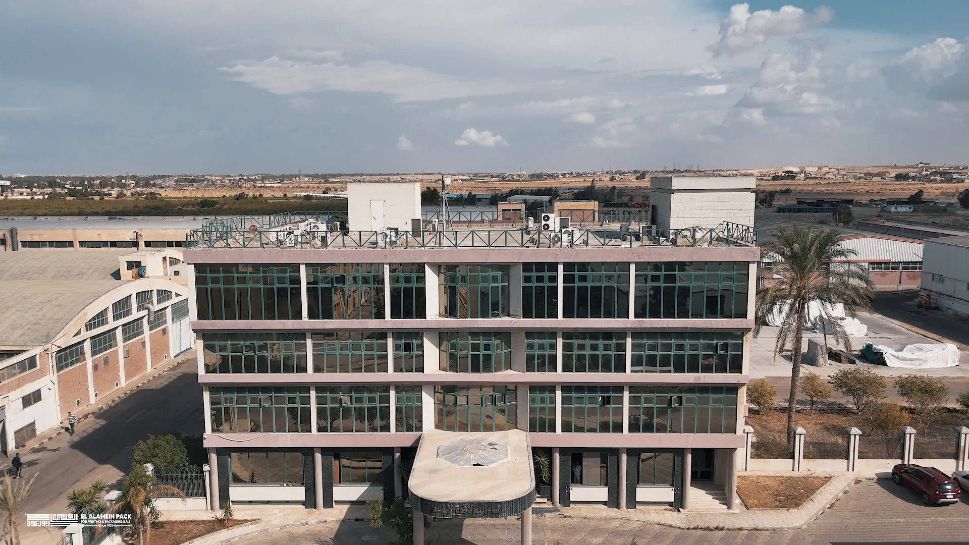 El Alamein Pack factory building